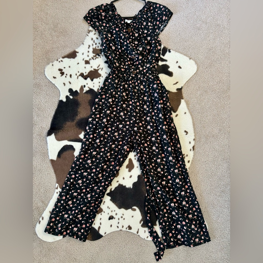 Floral Jumpsuit